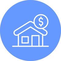 Home Sale Creative Icon Design vector