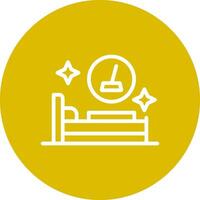 Airbnb Cleaning Creative Icon Design vector