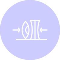 High Index Lenses Creative Icon Design vector