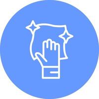 Wipe Creative Icon Design vector