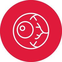 Eyeball Creative Icon Design vector