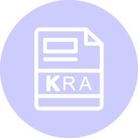 KRA Creative Icon Design vector