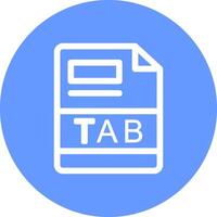 TAB Creative Icon Design vector