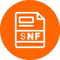 SNF Creative Icon Design vector