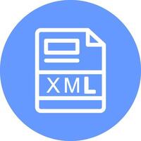 XML Creative Icon Design vector