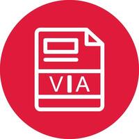VIA Creative Icon Design vector
