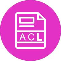 ACL Creative Icon Design vector