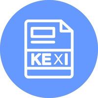 KEXI Creative Icon Design vector