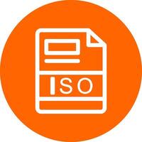 ISO Creative Icon Design vector