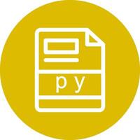 py Creative Icon Design vector