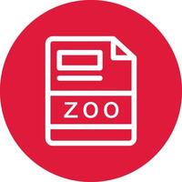 zoo creativo icono diseño vector