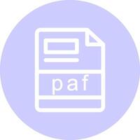 paf Creative Icon Design vector