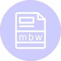 mbw Creative Icon Design vector