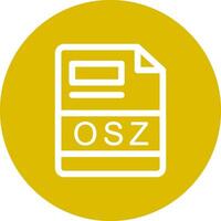 osz creativo icono diseño vector