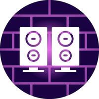 Speakers Creative Icon Design vector