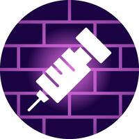 Injection Creative Icon Design vector