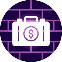 Suitcase Creative Icon Design vector