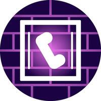 Emergency Call Creative Icon Design vector