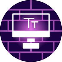 Text Edit Creative Icon Design vector