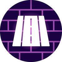 Motorway Creative Icon Design vector