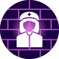 Nurse Creative Icon Design vector