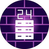 Data Center Creative Icon Design vector
