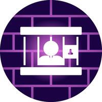 Prison Creative Icon Design vector