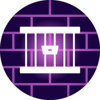 Jail Creative Icon Design vector