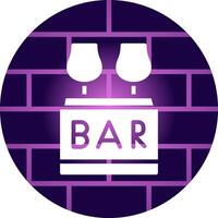 Glass Creative Icon Design vector
