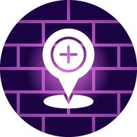 Location Creative Icon Design vector