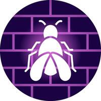 Bug Creative Icon Design vector