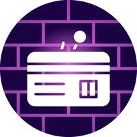 Phishing Credit Card Creative Icon Design vector