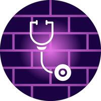 Stethoscope Creative Icon Design vector