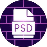 diseño de icono creativo de archivo psd vector