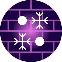 Snowflake Creative Icon Design vector