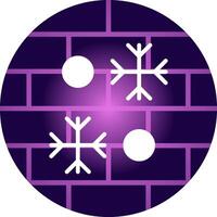 Snowflake Creative Icon Design vector