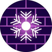 Snowflake Creative Icon Design vector