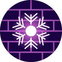 Snowflake Creative Icon Design vector