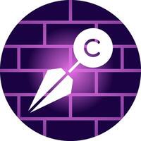 Kunai Creative Icon Design vector