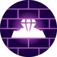 Diamond Creative Icon Design vector