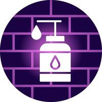 Hand Washer Creative Icon Design vector