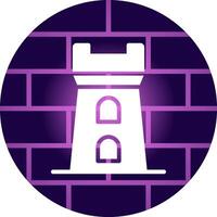 Tower Creative Icon Design vector