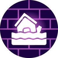 Flood Creative Icon Design vector