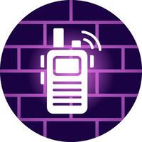 Walkie Talkies Creative Icon Design vector