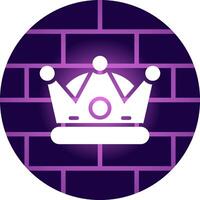 Crown Creative Icon Design vector