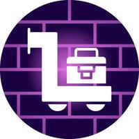 Trolley Creative Icon Design vector