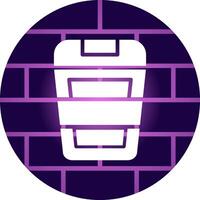 Recycle Bin Creative Icon Design vector