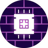Processor Creative Icon Design vector