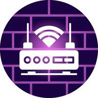 Wifi Creative Icon Design vector