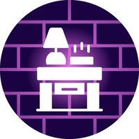 Nightstand Creative Icon Design vector